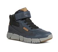 Geox J Flexyper Boy, Botas Modelo Chukka Niños, Navy, 28 EU