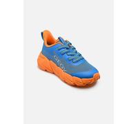 GEOX Zapatillas transpirables FLEXYPER, FAST IN. Color Azul/Naranja