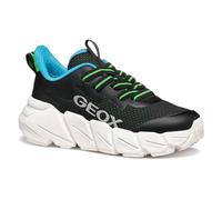 Geox J FLEXYPER Fast Boy, Zapatillas, Black, 35 EU