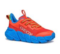 Geox - J FLEXYPER Fast Boy, Zapatillas Niños, Red/Lt Blue,