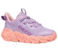 Geox J Flexyper Fast Girl Basket, Lilac Lt Coral, 38 EU