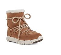 Geox J Flexyper Girl B Ab, Botines para Niña, Marrón (Whisky), 35 EU