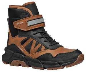 Geox J Flexyper Plus - Botines para hombre, Negro tabaco, 40 EU
