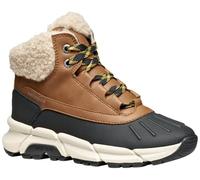 Geox J FLEXYPER Plus Boy Ankle Boot, marrón/amarillo, talla 35 EU, Marrón Amarillo, 35 EU