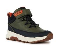 GEOX Botas 'FLEXYPER' caqui / naranja / negro, Talla 36