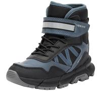 Geox J FLEXYPER PLUS BOY, Barco Ankle para Niños, AVIO/BLACK, 33 EU