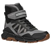 Geox J FLEXYPER Plus Boy, Bota de Nieve, Grey/Black, 30 EU
