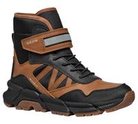 Geox J FLEXYPER Plus Boy, Bota de Nieve, Tobacco/Black, 37 EU