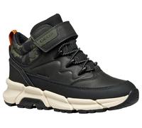 Geox J Flexyper Plus Boy, Bota de Tobillo, Black Military, 31 EU