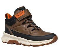 Geox J FLEXYPER Plus Boy, Botín, Brown Cotto/Black, 39 EU