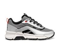 Geox J FLEXYPER Plus Boy - Zapatillas Deportivas, Color Plateado/Rojo, Talla 36 EU, Plata Lt Red, 36 EU