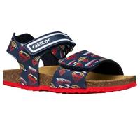 Geox J Ghita Boy C Sandalia, azul marino/rojo, talla 29 EU
