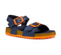 Geox J Ghita Boy C, Sandalia, Navy/Orange, 34 EU