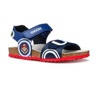 Geox J Ghita Boy D, Sandalia, Royal/Navy, 35 EU
