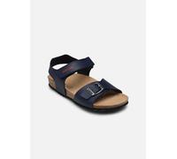 Geox J Ghita Boy B, Sandalias para Niño, Multicolor (Navy/Red), 24 EU