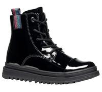 Geox J GILLYJAW Girl Ankle Boot, Black/Multicolor, talla 33 EU, Negro, multicolor, 33 EU