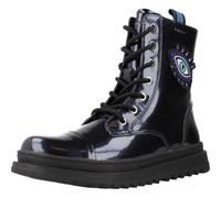 Geox J GILLYJAW GIRL, Barco Ankle para Niñas, NAVY/BLUETTE, 34 EU