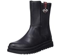 Geox J Gillyjaw Girl D, Botines para Niña, Negro (Black), 30 EU