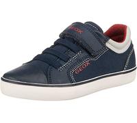 Geox J Gisli Boy A, Zapatillas Niños, Multicolor Navy Red 735, 37 EU