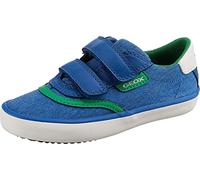 Geox J Gisli Boy A, Zapatillas Niños, Multicolor Royal Green, 38 EU