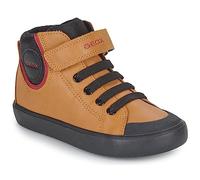 Geox J Gisli Boy F, Zapatillas, Dk Yellow Black, 32 EU