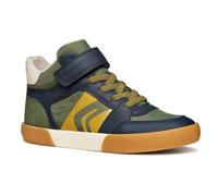 Geox J GISLI Boy - Zapatillas Deportivas Militar/Azul Marino, Talla 36 EU, Military Navy, 36 EU
