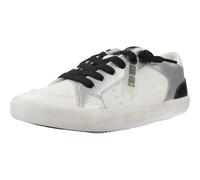Geox - J GISLI Girl A, Zapatillas Niñas, White/Silver,