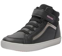 Geox J Gisli Girl C - Zapatillas Deportivas para Mujer, Negro, 37 EU