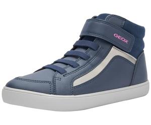 Geox J Gisli Girl C, Zapatillas Mujer, Azul Marino, 37 EU
