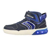 Geox J Grayjay Boy A, Sneakers para Niño, Multicolor (Navy/Royal), 31 EU
