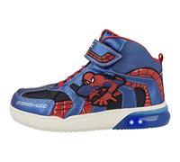 Geox J Grayjay Boy C, Sneakers para Niño, Multicolor (Navy/Royal), 34 EU