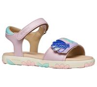 Geox J Haiti Girl Sandal, rosa y lila, talla 28 EU