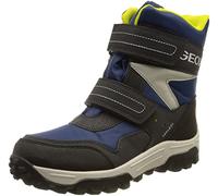 Geox J Himalaya Boy B Abx, Botines para Niño, Multicolor (Navy/Lime), 33 EU