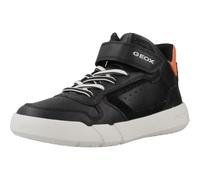 Geox J HYROO Boy A, Zapatillas para Niños, Black/Orange, 28 EU