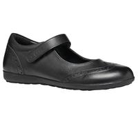 Geox - J IBERIDE Girl H, Bailarinas Planas Niñas, Black,