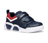 Geox - J ILLUMINUS Boy A, Zapatillas Niños, Navy/Red,