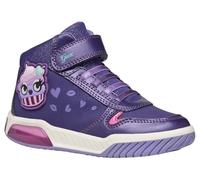 Geox - J INEK Girl C, Zapatillas, Violet/Fuchsia,