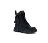 Geox J Junette - Botines para mujer, Black, 3 UK