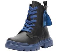 Geox J Junette - Botines para mujer, Navy Negro, 7.5 UK Child