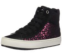 Geox J Kalispera Girl D, Zapatillas Altas Niñas, Negro (Black C9999), 24 EU