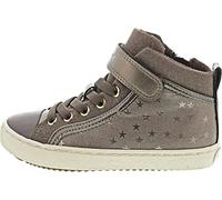 Geox J Kalispera Girl I, Sneakers Niñas, Gris Smoke Grey, 39 EU