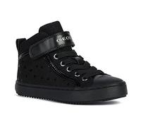 Geox J Kalispera Girl I, Sneakers Niñas, Negro, 26 EU