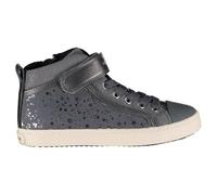 Geox J Kalispera Girl Zapatillas DK Grey, Talla 36 EU, Dk Grey, 36 EU
