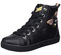 Geox J Kathe Girl B, Sneakers para Niña, Negro (Black), 37 EU
