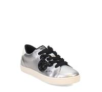 Geox J Kathe Girl H, Zapatillas, Plata, 31 EU