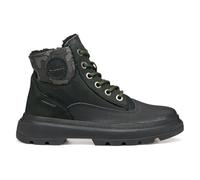 Geox J KIDDARTAH Boy WPF Ankle Boot, Black/Military, talla 32 EU, Black Military, 32 EU
