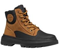 Geox J Kiddartah Boy WPF, Bota de Tobillo, Lt Brown Black, 34 EU