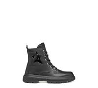 Geox J Kiddartah Girl, Bota de Tobillo, Negro, 39 EU