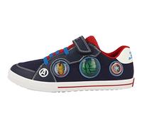 Geox J Kilwi Boy, Zapatillas para Niños, Navy/Red, 31 EU