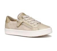 Geox J Kilwi Girl A, Zapatillas, Beige/Platinum, 33 EU